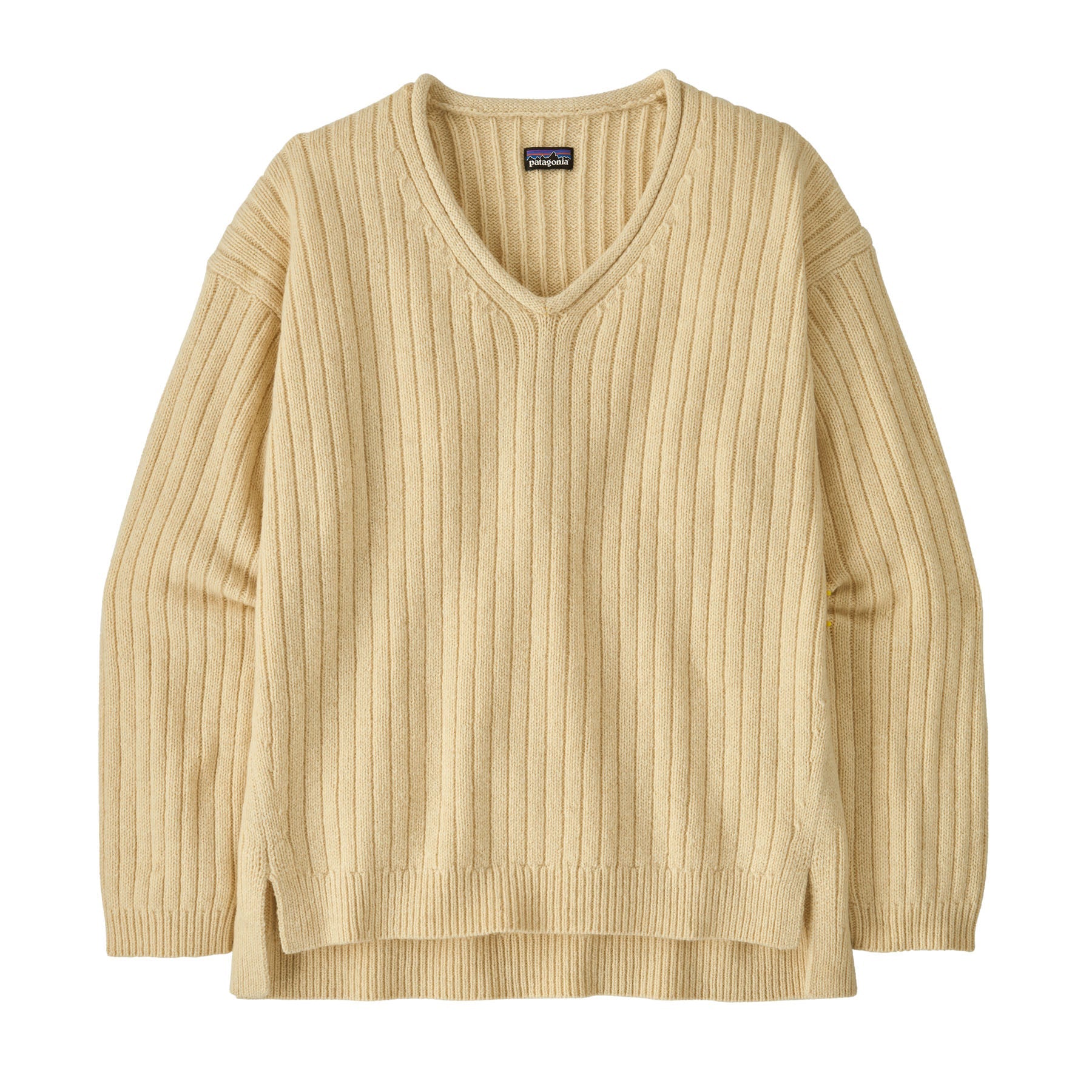 Women's Recycled Wool-Blend V-Neck Sweater